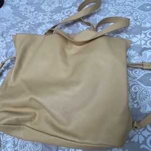 Tote Le Monde Leather Bag